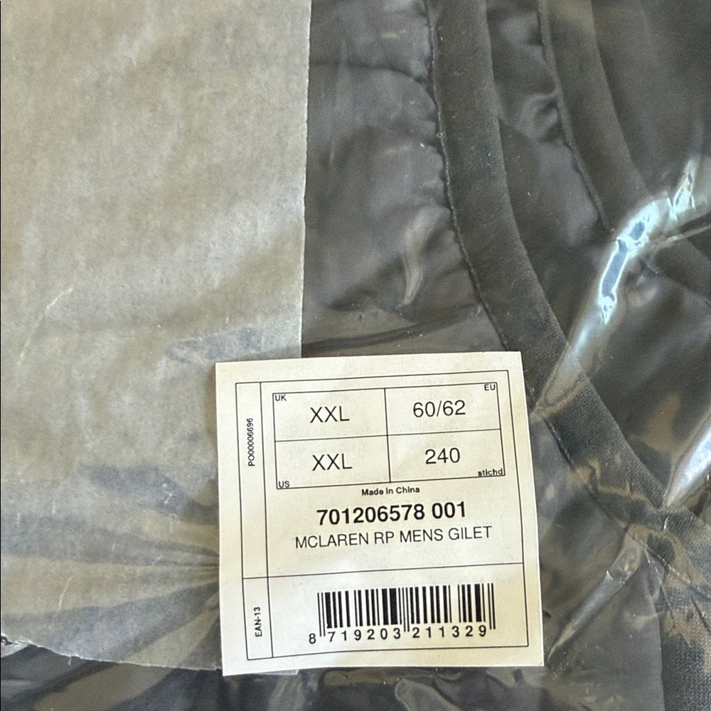 McLaren Puffer Vest - Picture 3 of 8